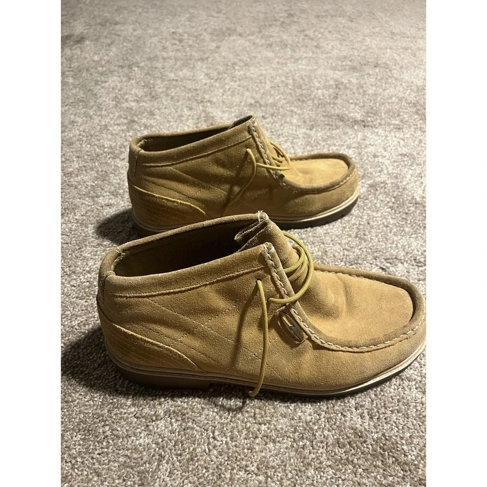 Lugz Chukka Boots Mens Size 10 M Tan Brown Casual Shoes Lace Up‎